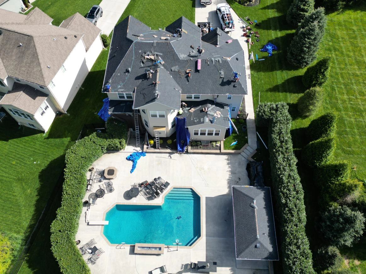 Gutter system replacement project